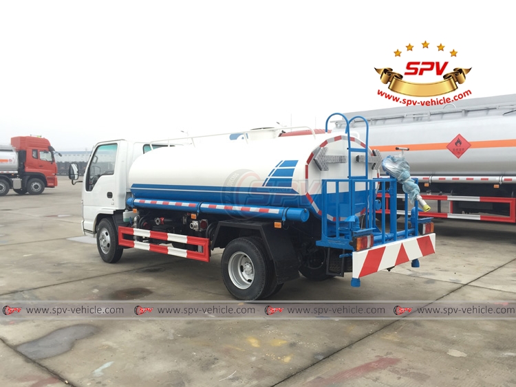 4,000 litres water bowser ISUZU-LB